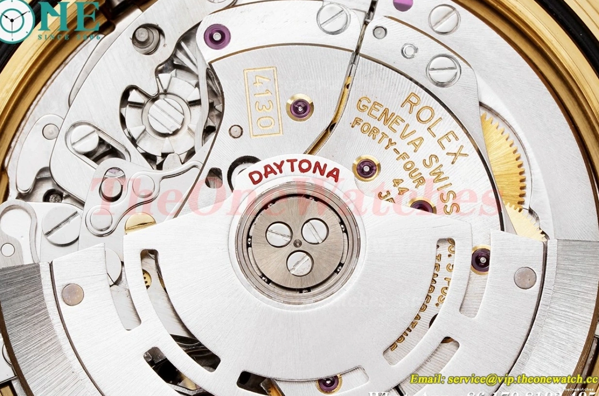 YG KING RU Daytona 116518 Dial 40mm Black SA4130 0323